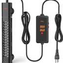 hygger 200w Aquarium Heater, Submersible Fish Tank Heater with Intelligent Temperature Control and Leaving Water Automatically Stop Heating System, for 20-40 Gallon Tanks