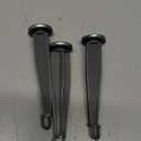 Enhon Pop up Stoppers Compatible with Moen Drain Components, Chrome Bathroom Sink Drain Plunger, 4-7/8 Tall, 1-1/4 Cap Dia, with 1 Mounting Hole and Gasket Seal, Replacement for 88994 (3 Pack)