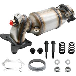 High Flow Front Catalytic Converter Kit Direct-Fit Honda Accord 2008-2012 2.4L Honda Acura 2009-2014 2.4L