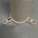 SugarWhisk 3 Tier Mini Chocolate Fountain Machine, Easy to Use & Clean, Great for Parties, Events & Weddings, 22 Oz Capacity, White