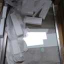 44-48" W x 71" H Pivot Glass Shower Door,Pivot Sliding Shower Door with 1/4"(6mm) Clear Glass, Brushed Nickel