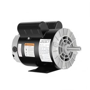 Kunray 5HP SPL Air Compressor Electric Motor, 230V 15Amps, 56 Frame 3450RPM, 5/8" Keyed Shaft, 1.88" Shaft Length for Air Compressors, Single Phase, CW/CCW Rotation