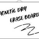 Dry Erase White Board for Wall,Large Magnetic Whiteboard, White Board for Office/Home/Kitchen/School, Aluminum Frame 23.6" X 35.4"