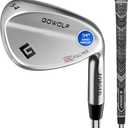 Gowolf Forged Golf Wedges 50/52/54/56/58/60/69 Degree Single or Sets for Men, Right Hand Premium Full Face Gap Wedge Sand Wedge Lob Wedge Golf Club, Great Golf Gifts - CNC Milled Face for More Spin