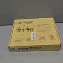 Urmust Laptop Notebook Stand Holder Adjustable Laptop Stand Portable Computer Riser Compatible with MacBook Air Pro HP Dell XPS Lenovo All Laptops 10-15.6"(Black)