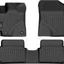 Floor Mats Custom for Toyota Corolla 2009-2013 All Weather Protection TPE Heavy Duty Non-Slip Automotive Floor Liners Fits Front& 2nd Row Full Set Accessories, Black