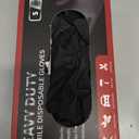 NEOTRIL 6 Mil Heavy Duty Black Nitrile Disposable Gloves, Latex Powder-Free, Textured Rubber Gloves for Cooking Mechanic