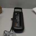 Paper Shredder Without Basket 6-Sheet Strip Cut Shredder for Home Use,Small Document Shredding Machine for Office,Shred Staple/Card,Mini Portable with Extendable Arm,Jam Proof