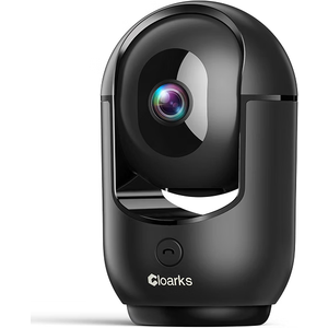 Cloarks 2K Pan/Tilt Security Camera, WiFi Indoor Cameras for Home Security with AI Motion Detection, Pet/Dog/Baby Camera with Phone App, 2-Way Audio, 24/7, Siren, TF/Cloud Storage，Black