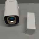 Auto Focus&1080PMagcubic Mini Smart Projector with 4K Support, Portable Projector with Wifi and Bluetooth, 5W Speaker, Built in Apps, Voice Control, Outdoor Movie Projector (White)