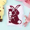 GIRAFVINYL Maroon HTV, Burgundy HTV - 12" x 20ft Maroon Iron on Vinyl for T-Shirts, Fabric Designs