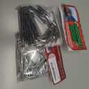 2 x 50 Count | for gutters with Perforated or mesh Gutter Guard | Clips | Hangers | to Hang Christmas Lights on gutters with Gutter Guard in Place | Clip | Made in USA