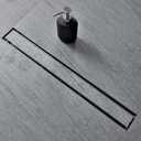 Neodrain 28-Inch Linear Shower Drain-Brushed,with Tile Insert Grate