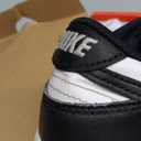 Nike Kid's Dunk Low Sneaker (2 Big Kid, White Black White)