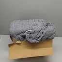 Queen Size Heated Blanket Single Control - 84"X90" Soft Double Sided Sherpa Electric Blanket with 6 Fast Heating Levels & 10 hrs Timer Settings, Washable & ETL Certified for Bed, Grey