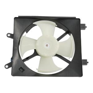 AC A/C Condenser Radiator Cooling Fan Assembly Replacement for Honda Civic 2001-2005 HO3113114 620-220 610380 Driver Left Side