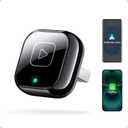 Wireless Carplay & Android Auto Adapter, Metal Design Mini & Stable 2-in-1 Dongle, Convert Vehicle's Wired CarPlay/Android Auto to Wireless, for iOS 10+/Android 11+ & Cars from 2016
