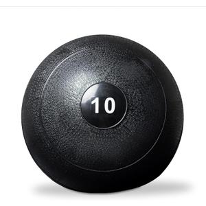 REP Weighted Slam Balls | 10 lb | Exercise and Fitness Balls for Strength Training, Soft Rubber Grip, Non-Bounce Medicine Ball | Crossfit, Home Gym, Fitness, and Core Workouts | Black