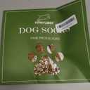 EXPAWLORER Anti Slip Dog Socks to Prevent Licking Paws, Dog Shoes for Hot Pavement, Dog Booties for Small Medium Large Senior Dogs, Traction Control Boots & Paw Protectors for Hardwood Floors (Small (4 Count), Khaki)