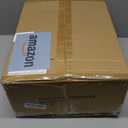 SHareconn 9FT Prelit Christmas Garland with Multi-Color LED Lights, Battery-Operated Timer, Includes Flower Ball & Poinsettia for Mantle Fireplace Indoor Outdoor Xmas Decor, Red Champagne Gold, 9 FT