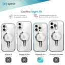 Speck Clear iPhone 16 Pro Case - Slim MagSafe GemShell Crystal Clear