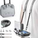 STARTRC Mini 4 Pro Mini 3 Sun Hood+Lanyard for DJI RC 2 and RC Controller, Upgraded 3-in-1 Sunshade Screen Protector for DJI Mini 4 Pro/ Mini 3/ Neo/ Mini 3 Pro/ Air 3/ Mavic 3 Pro Accessories