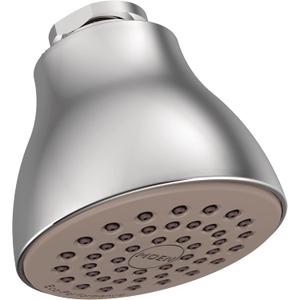 Moen 6300 One-Function Spray Head Standard Showerhead, 2 1/2-Inch Diameter, Chrome
