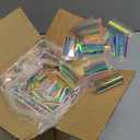 Christmas Decorations, 3-Piece Set, Box Ornaments with Bows, Illuminates Christmas Tree Skirts. Suitable for Indoor, Courtyard, and Outdoor Lawn Decorations. (White)