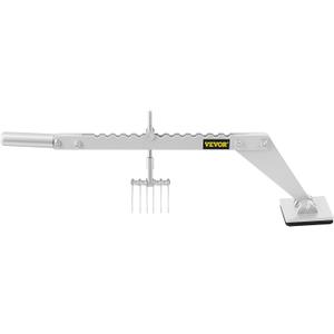 VEVOR Dent Pull Lever Bar, 6 Claw Hook Dent Puller, Single Leg Lifter Portable Dent Pull Bar Aluminum Alloy for Car Dent Repairing