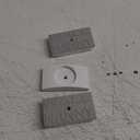 Wall Nanny - Baby Gate Wall Protector (Made in USA) Protect Walls from Pet Gates & Dog Gates - No Safety Hazard on Spindles - for Child Pressure Mounted Baby Gate for Stairs Cup Guard - White, Pack of 3 