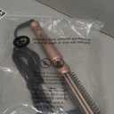 Thermal Brush, Heated Round Brush & Curling Iron with Ceramic Ionic Technology, Hair Tools for Volumizing & Styling, Travel-Friendly Hot Comb with Adjustable Temperature（Gold 1 inch）