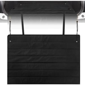Tinideya Large Rear Bumper Protector for Cars 41 x 25 Inch Bumper Guard Foldable Protective Mat Dog Blanket Cargo Liner Preventing Scratches While Unloading and Loading for SUV Van Truck Vehicle