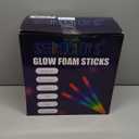 49pcs Foam Glow Sticks,Wedding Party Glow Sticks,,Party Favors Supplies Flashing Glow Sticks Party Supplies Light Up Baton Wands, Raves, Birthday,Christmas,Bulk Led Foam Sticks