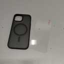 CACOE Magnetic Case for iPhone 15 2023 6.1 inch-Compatible with MagSafe & Magnetic Car Phone Mount,Anti-Fingerprint TPU Thin Phone Cases Cover Protective Shockproof (Matte Black)