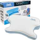 Contour CPAPMax Cooling Gel - CPAP Pillow for Side, Back and Stomach Sleepers with Adjustable Memory Foam - Pillow for CPAP Users, Sleeping with Mask