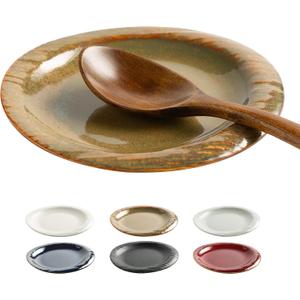 Ceremic Spoon Rest for Kitchen Counter, Spoon Holder for Stove Top, Coffee Spoon Rest, Cooking Utensil Rest for Ladles, Spatula, Spoons or Tongs, Kitchen Decor, Housewarming Gifts, 1 pack (brown)