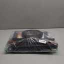 Sliding Garage Door Screen 9x8FT for 1 Car Garage Doors, Magnetic Garage Screen Door with Track Closure, 9x8Ft Retractable Garage Door Screen(Patent has Been published) (Black)