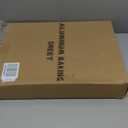 6 Pack Half Size Baking Sheet Pan Set, Aluminum Commercial Quality Cookie Sheet for Baking or Roasting, Large Thick Baking Tray Prevents Warping, 13" x 18" Cookie Tray Pan