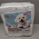 Male Dog Diapers Disposable, Small 50 Ct, Quick Dry Puppy Diapers Male with Leak-Proof Design, Comfortable Belly Bands for Male Dogs, Fit for Teddy, Beagle, Dachshund