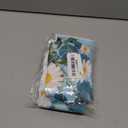 CUTHOLLOW Daisies Flowers Hanging Kitchen Towels with Loop, Set of 2 - Soft & Super Absorbent Microfiber Decorative Hanging Dish & Hand Towel, Tea, Coffee Towel for Kitchen Bathroom Oven Handle