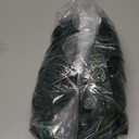 PRETTYGARDEN Women's Fall Spring Midi Dress Long Sleeve Floral Smocked Elegant Wedding Guest Long Flowy Dresses with Pockets Size L