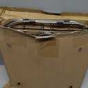 Slideep Sink Protectors for Kitchen with Sink Strainer, Sink Grate for Bottom 16''x13'', Stainless Steel Sink Bottom Grid Rear Drain Hole, 2 pack