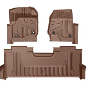 Floor Mats for 2017-2026 Ford F-250/F-350/F-450/F-550 SuperCrew Cab, Red