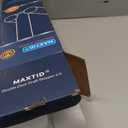 MAXTID Large Door Draft Stopper 30 Inch for Small Size Bedroom Door, Fits 0.5 to 1.7" Gaps Draft Light Blocker Black Door Draft Guard for Bottom of Doors Adjustable Twin Sided Door Draft Stopper