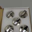 AMI PARTS WB03X24818 Gas Stove Knob Replacement for GE,100% Stainless Steel Stove Replacement Knobs PS11729081 AP5989029,Compatible with ge Stove Knob (Not Universal)