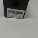 Riekhany Strappy Flat Sandals for Women Summer Round Toe Metal Bead Flip Flop Sildes with Ankle Buckle Strap Beach Flats Shoes (Brown)