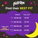 Pull-Ups Girls' Night-Time Potty Training Pants, Size 5T-6T Overnight Training Underwear (46-60 lbs), 80 Ct