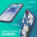 Smartish iPhone 17e/16e Wallet Case - Wallet Slayer Vol. 1 [Slim + Protective] Credit Card Holder - Drop Tested Hidden Credit Card Slot Cover for Apple iPhone 17e/16e - Very Cherry Blossom
