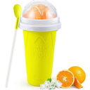 Kool-Aid 2 PACK Squeezy Slush Cup w Dome Lid, Spoon & Straw 10 Oz