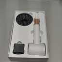 FENTGO Negative Ionic High Speed Hair Dryer, Professional Brushless Blow Dryer with Diffuser and Nozzle for Fast Drying, 2 Speeds & 4 Temps Thermo-Control, Lightweight & Quiet for Home & Travel (Td2219us-white_1)